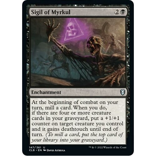 Sigil of Myrkul FOIL