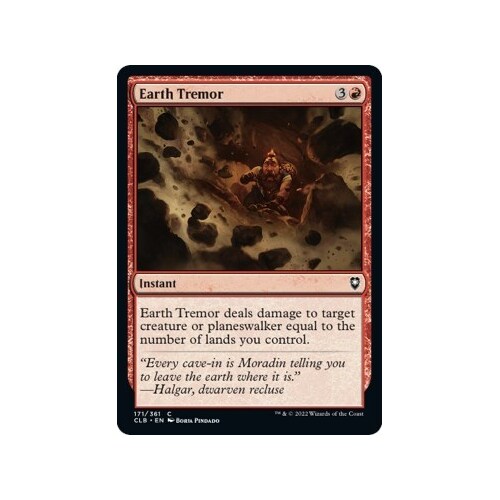 Earth Tremor FOIL