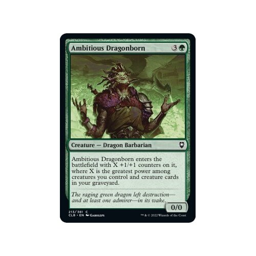 Ambitious Dragonborn FOIL