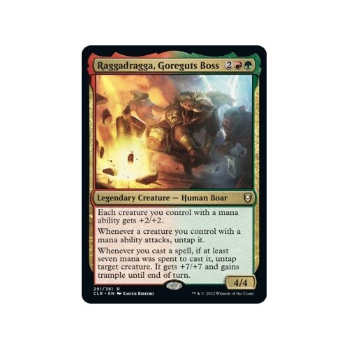 Raggadragga, Goreguts Boss FOIL