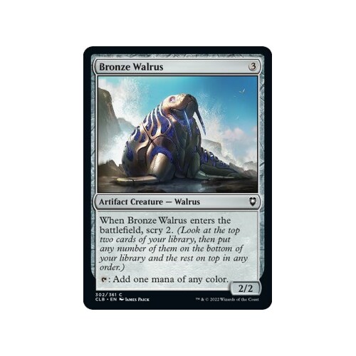 Bronze Walrus FOIL