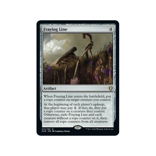 Fraying Line FOIL