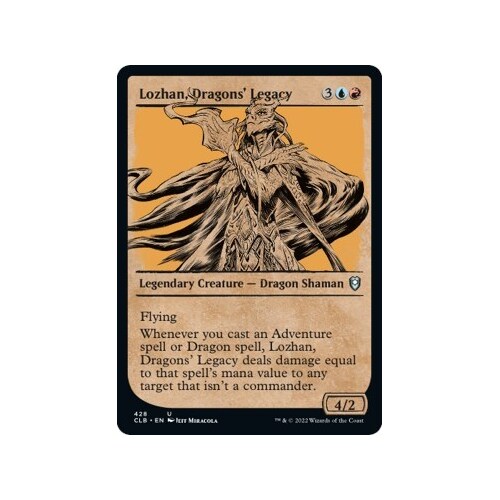 Lozhan, Dragons' Legacy (Showcase) FOIL