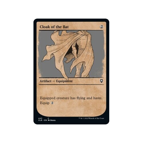 Cloak of the Bat (Showcase) FOIL