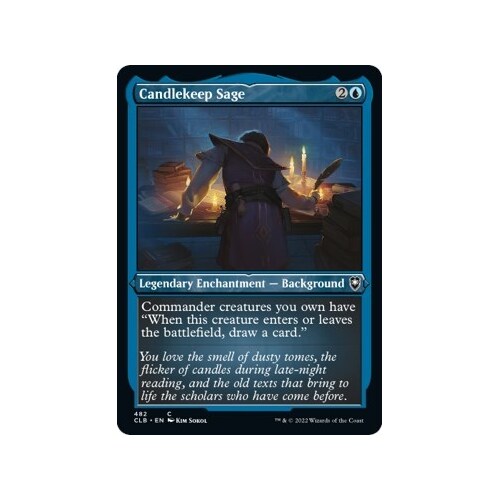 Candlekeep Sage (Etched Foil)