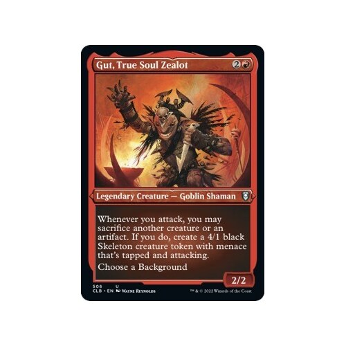 Gut, True Soul Zealot (Etched Foil)