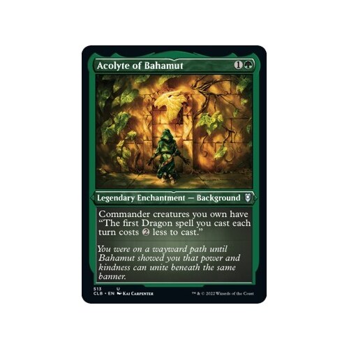 Acolyte of Bahamut (Etched Foil)