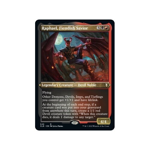 Raphael, Fiendish Savior (Etched Foil) | Decked Out Gaming
