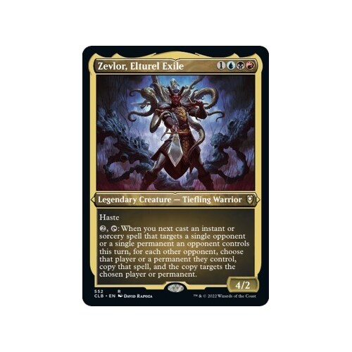 Zevlor, Elturel Exile (Etched Foil)