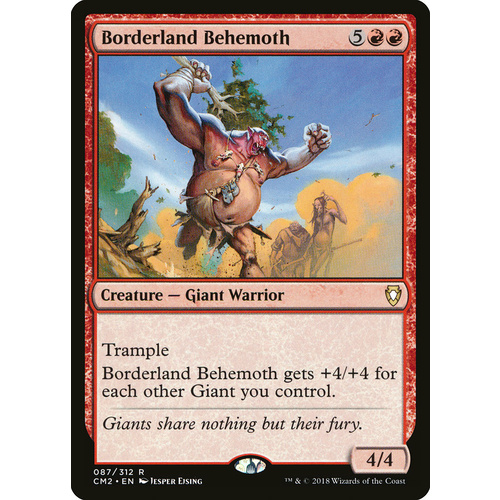 Borderland Behemoth - CM2