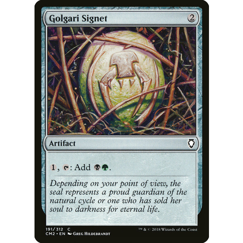 Golgari Signet - CM2