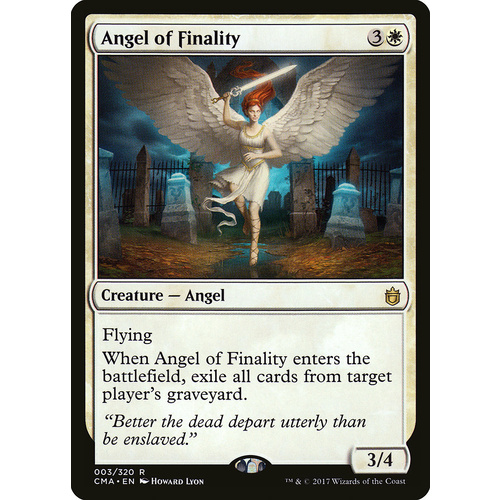 Angel of Finality - CMA
