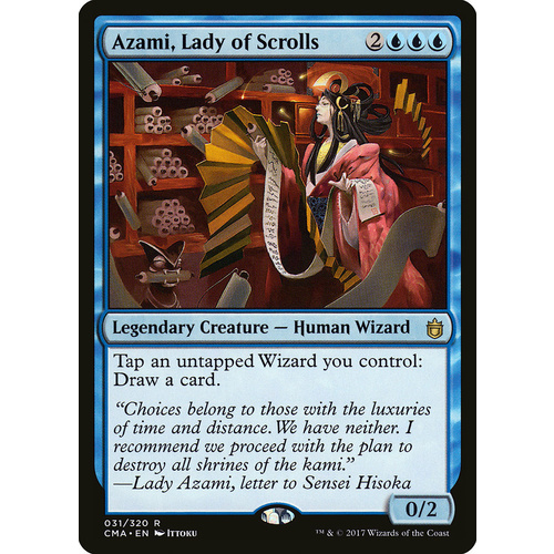 Azami, Lady of Scrolls - CMA