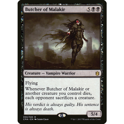 Butcher of Malakir - CMA