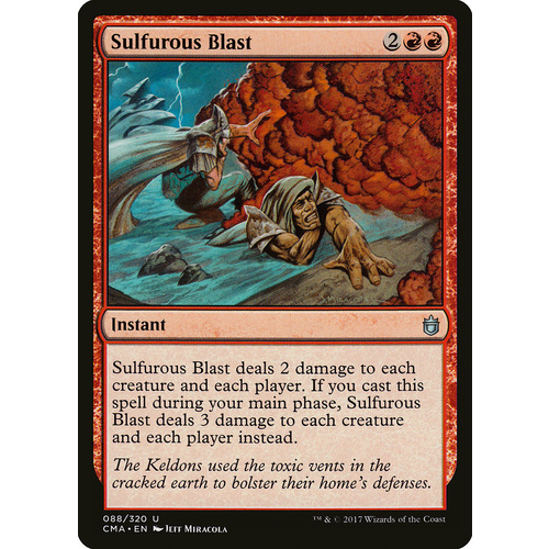 Sulfurous Blast - CMA