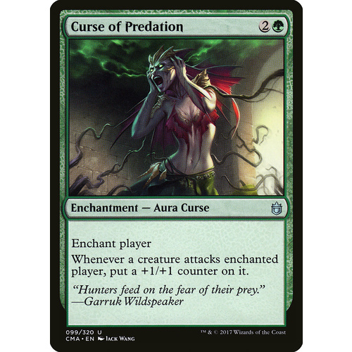 Curse of Predation - CMA