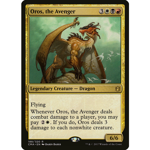 Oros, the Avenger - CMA