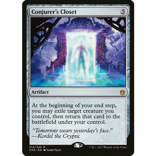 Conjurer's Closet - CMA