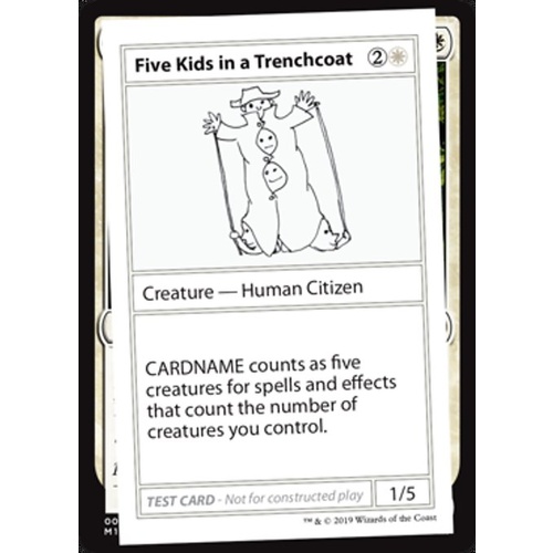 Five Kids in a Trenchcoat