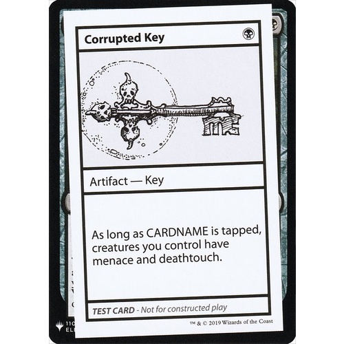 Corrupted Key
