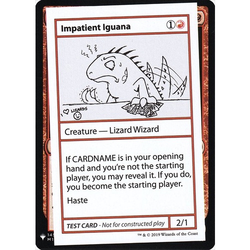 Impatient Iguana