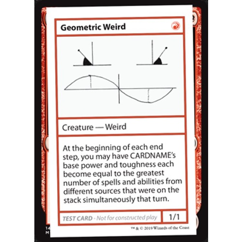 Geometric Weird
