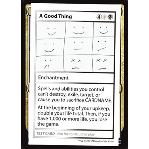 A Good Thing