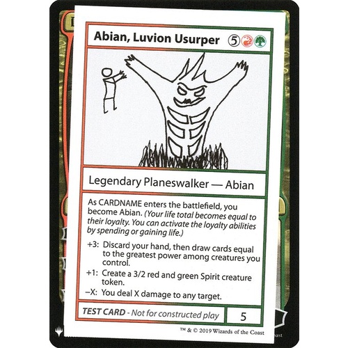 Abian, Luvion Usurper