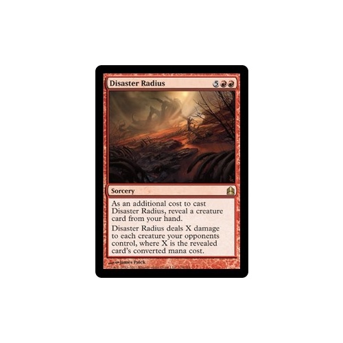 Disaster Radius - CMD