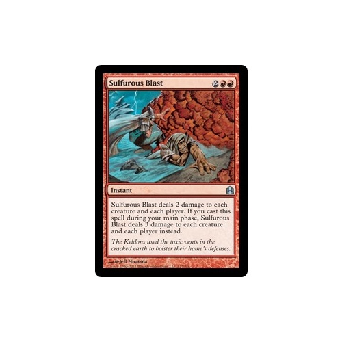 Sulfurous Blast - CMD