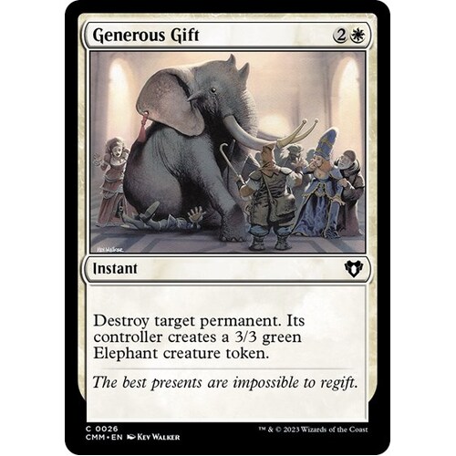 Generous Gift - CMM