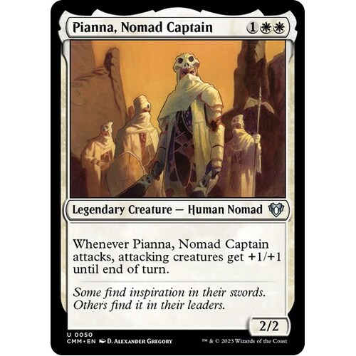 Pianna, Nomad Captain - CMM