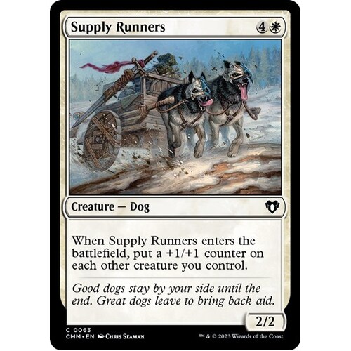Supply Runners - CMM