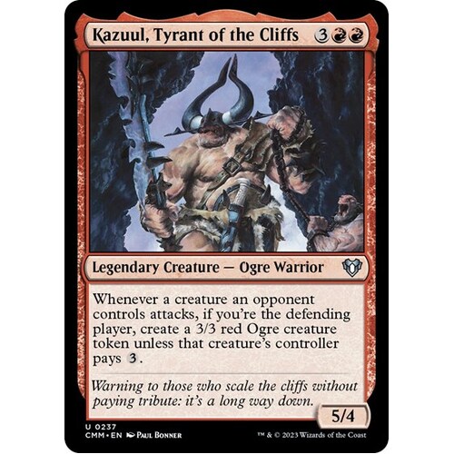 Kazuul, Tyrant of the Cliffs - CMM