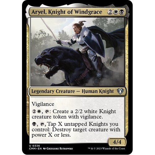 Aryel, Knight of Windgrace - CMM