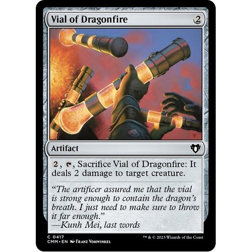 Vial of Dragonfire - CMM