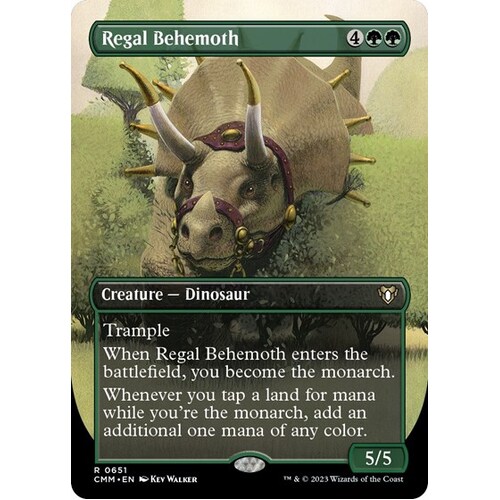 Regal Behemoth (Borderless) - CMM