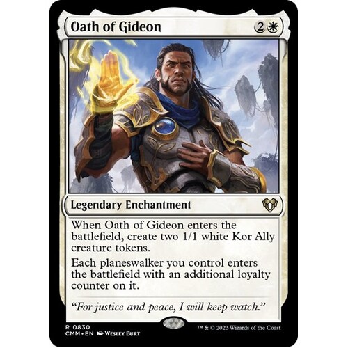 Oath of Gideon - CMM