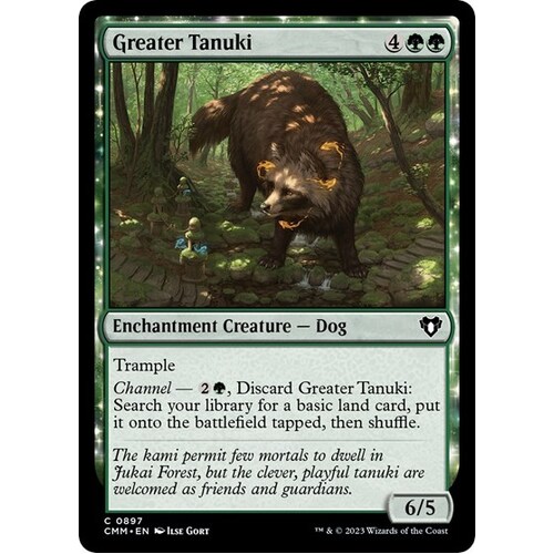 Greater Tanuki - CMM
