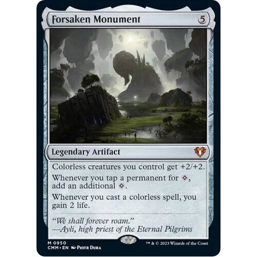 Forsaken Monument - CMM