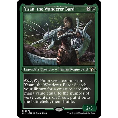 Yisan, the Wanderer Bard (Foil Etched) FOIL - CMM
