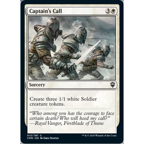 Captain's Call - CMR