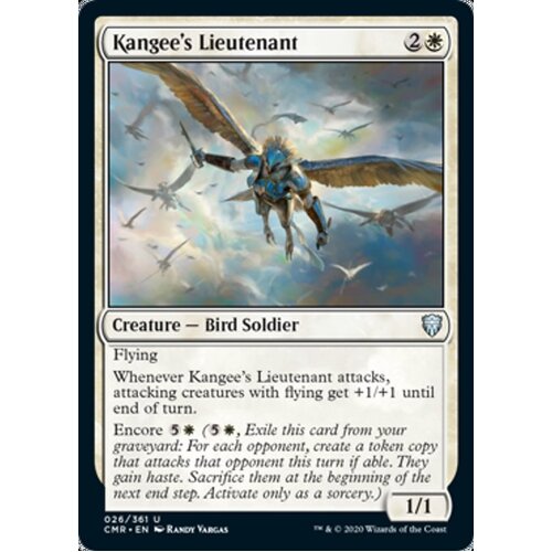 Kangee's Lieutenant - CMR