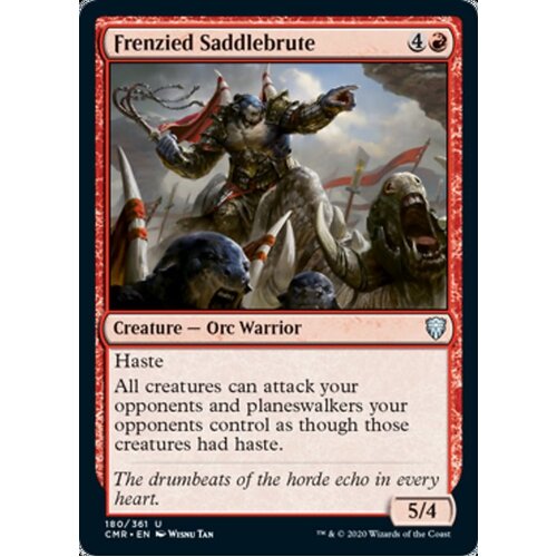Frenzied Saddlebrute - CMR