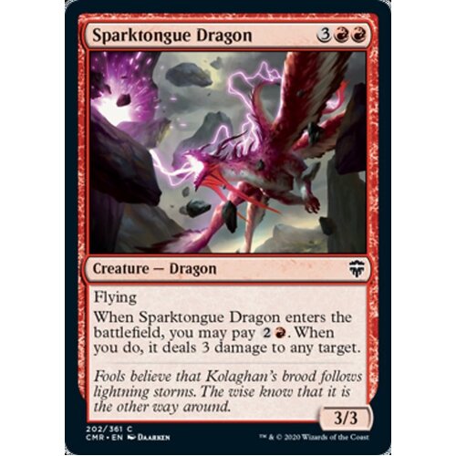 Sparktongue Dragon - CMR
