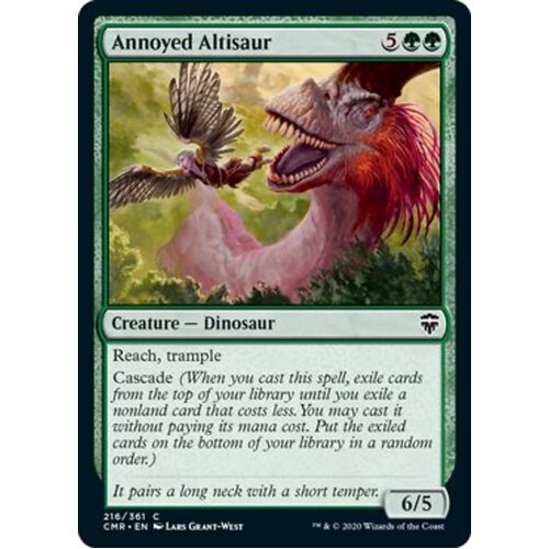 Annoyed Altisaur - CMR