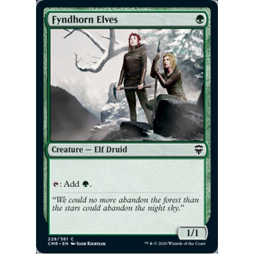 Fyndhorn Elves - CMR