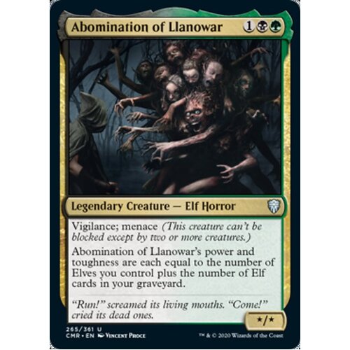 Abomination of Llanowar - CMR