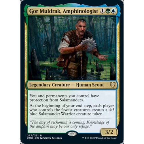 Gor Muldrak, Amphinologist - CMR