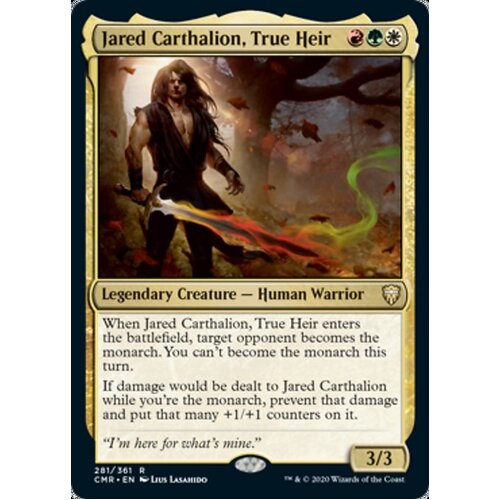 Jared Carthalion, True Heir - CMR